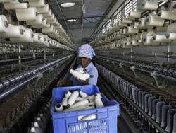 The Index of Industrial Production (IPP) measuring factory output, grew at 5.2 per cent in November, 2014, as per the data released by the Central Statistics Office (CSO) today. Reuters File Photo.