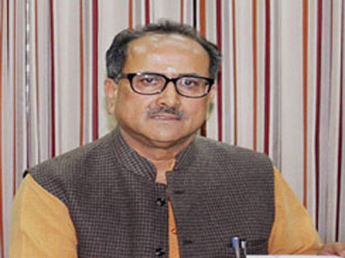 BJP leader and former Deputy Chief Minister Nirmal Singh. PTI File Photo.