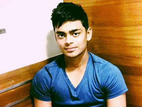 The captain of the India under-19 cricket team Ishan Kishan. Courtesy: Twitter