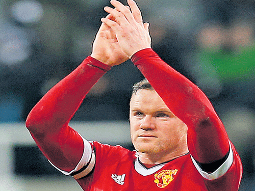 KEY MAN: Manchester United will hope for yet another good outing from Wayne Rooney on Sunday. Reuters