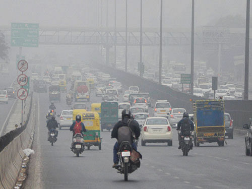 Cold conditions prevailed in north India today with mercury in moutaineous regions hovering several notches below normal even as fog caused cancellation of 45 trains and delay of at least 14 others. PTI Photo