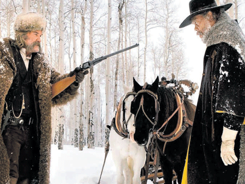 The Hateful Eight - A scene from the film.