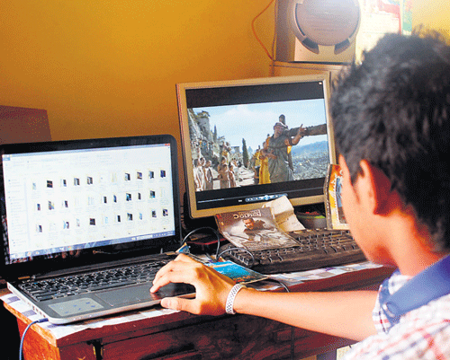 It added that 56 per cent of Indian viewers prefer features that help them download videos for off-line viewing. dh file photo for representation purpose only