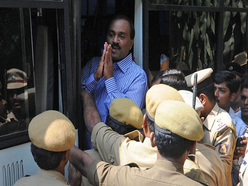 The Central Bureau of Investigation (CBI) had exposed an alleged deal of Rs.10 crore for granting bail to Janardhan Reddy. DH file photo
