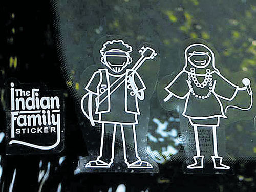 interesting A family sticker created by 'TIFS'.