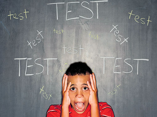 Though exam fear is normal, severe anxiety harshly interferes with your ability to take the test, making you paranoid.