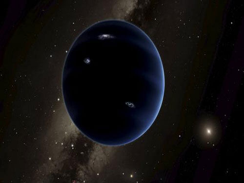 An artist's rendering shows the distant view from 'Planet Nine' back towards the sun, in this handout photo provided by the California Institute of Technology (Caltech) in Pasadena, California, January 20, 2016. Reuters