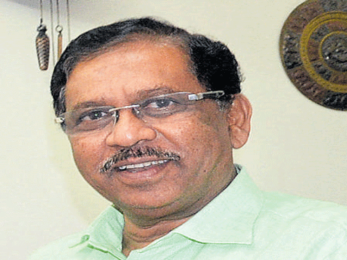 Karnataka Pradesh Congress Committee president G Parameshwara. File Photo.