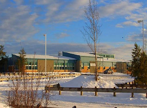 The school in La Loche was on lockdown for most of the afternoon, and Royal Canadian Mounted Police urged parents to stay away while they responded to the yesterday's 'ongoing serious incident.' Reuters photo