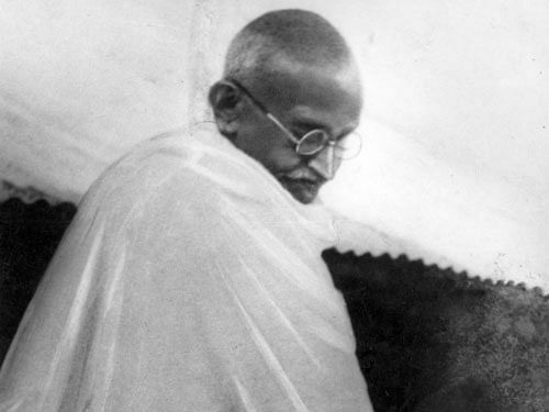 Mahatma Gandhi. File photo