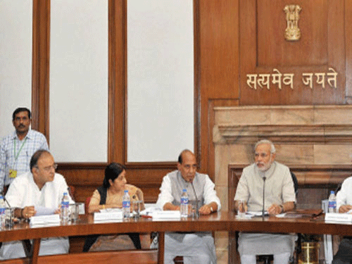 Chaired by Prime Minister Narendra Modi, the Cabinet met this morning and recommended imposition of President's rule in the hill state, official sources said. pti file photo