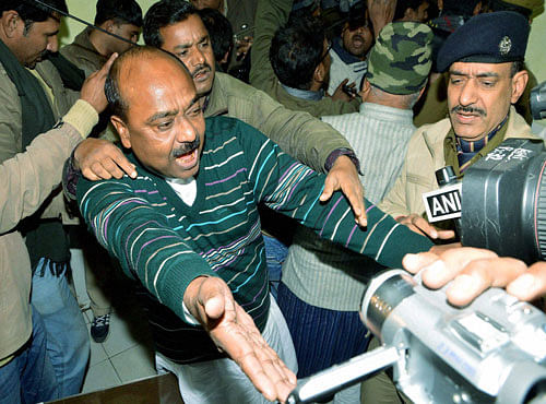Alam was called for questioning again earlier in the day, the second time since yesterday, and put under arrest later on, said Railway Superintendent of Police P N Mishra. PTI photo