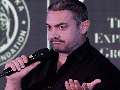 Aamir, 50, whose comments while wading into the 'intolerance' debate last November had kicked up a huge controversy, hit back, asserting he never meant that he wanted to leave the country or that India was intolerant. PTI file photo