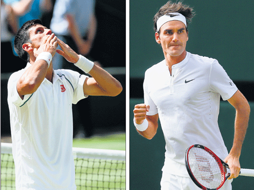 Djokovic will start as favourite against Federer after he beat him in the Wimbledon and US Open finals last year on his way to winning three Grand Slam titles and finishing runner-up at the French Open. file photo