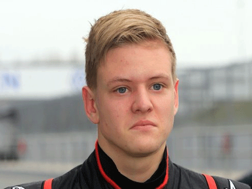 Mick will race outside Europe for the first time when he steps into the MRF F2000 car. Image courtesy Twitter.