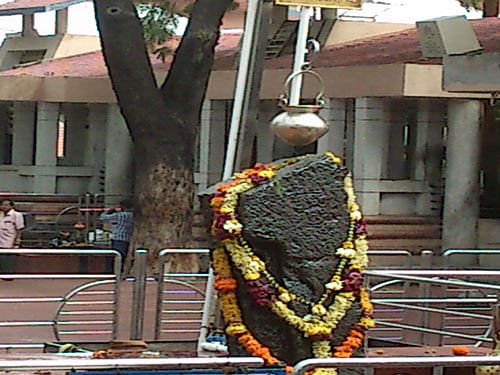 The Shri Shanaishwar Devasthan Shani Shingnapur-Newasa that runs the temple as well as people of the town are opposed to breaking the tradition. File photo