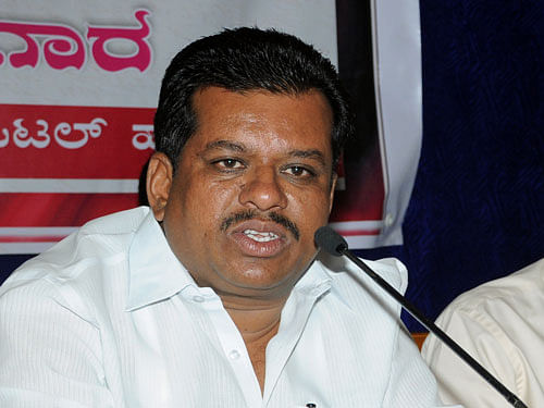 Minister of State for Labour T Parameshwara Naik. DH file photo