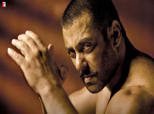 Salman Khan in Sultan. Movieposter