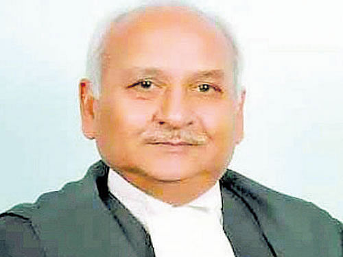 Justice (retd) Sanjay Mishra. File photo