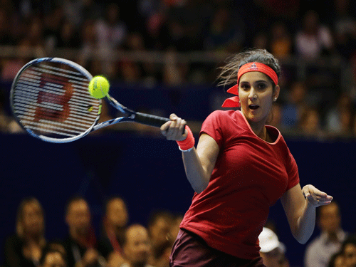 Indian tennis ace Sania Mirza. Reuters file photo