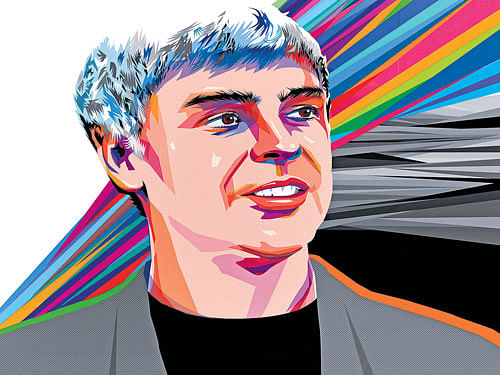 forward thinker:  Google founder Larry Page is hardly the first Silicon Valley chief with a case of intellectual wanderlust, but to a rare degree he has made his company a reflection of his personal fascinations. NYT