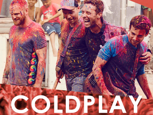British rock group Coldplay. Courtesy: Twitter
