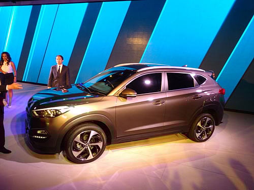 Hyundai unveils SUV Tucson, eyes 2 new models every year