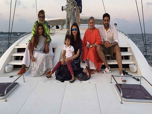 Family cruise for Abhishek Bachchan's 40th birthday