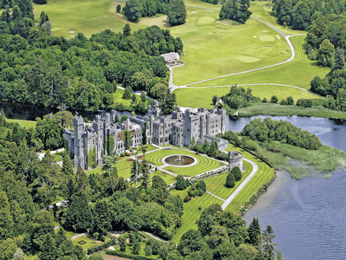 Ashford Castle estate in Ireland
