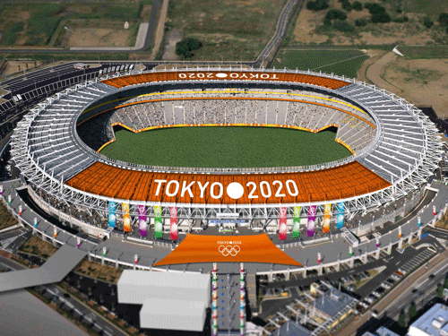 Computer-generated file handout image shows Tokyo Stadium, one of the proposed Olympic stadiums for the 2020 Summer Olympic games in Tokyo. Reuters File Photo.