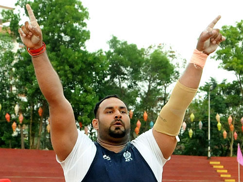 Reigning Asian champion Inderjeet, who has already qualified for the Olympics, has been training in the United States with the government funding him under the Target Olympic Podium Scheme. PTI File Photo.