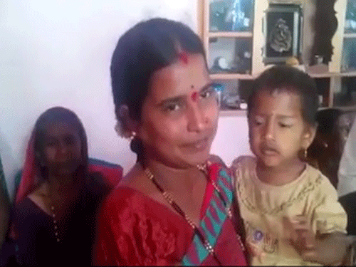 Mahadevi said the family was going through a painful  ordeal after the members came to know of the tragedy, but the  news of his survival brought smiles back on faces. Screen grab.