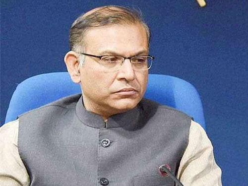 Minister of State for Finance,Jayant Sinha. PTI File photo