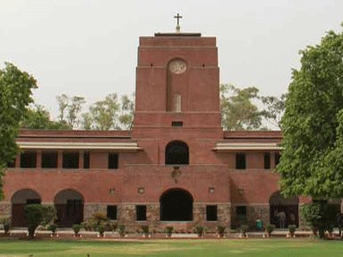 St Stephen's college, Delhi. Image courtesy Twitter.