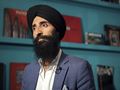Actor and designer Waris Ahluwalia attends an interview with Reuters in Mexico City, Mexico. Reuters Photo.