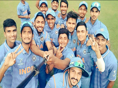 Indian U19 team. Courtesy: Twitter
