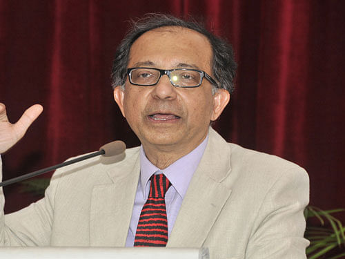Basu, former Chief Economic Advisor, also said a small slippage in the government's fiscal deficit target would be fine in the current economic scenario. DH File photo