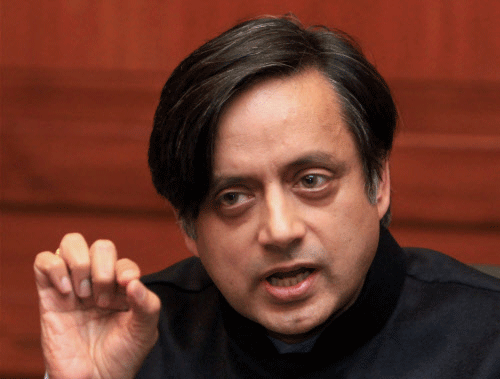 Congress leader Shashi Tharoor. PTI file photo