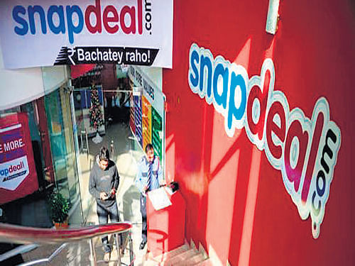 Online market place Snapdeal. DH file photo