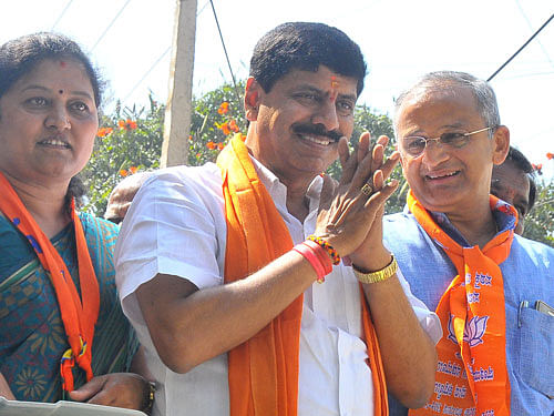 BJP candidate Y A Narayana Swami, dh file photo