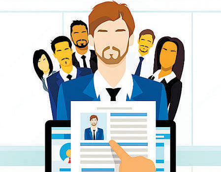 At present, there are more than five lakh job seekers associated with Hiree, and more than 1,500 employers are working with the recruitment startup. DH illustration for representation