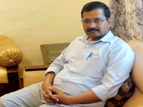 I am not satisfied with his administration. Kejriwal file photo