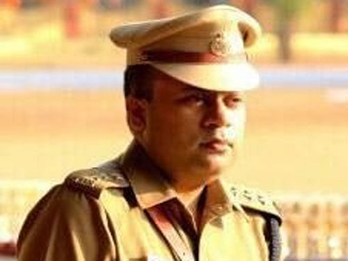 Assistant Superintendent of Police N Harish. Courtesy:twitter