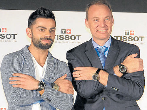 Virat Kohli is Tissot brand ambassador