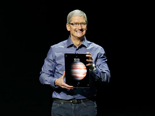 Apple's chief executive, Tim Cook. Reuters file photo
