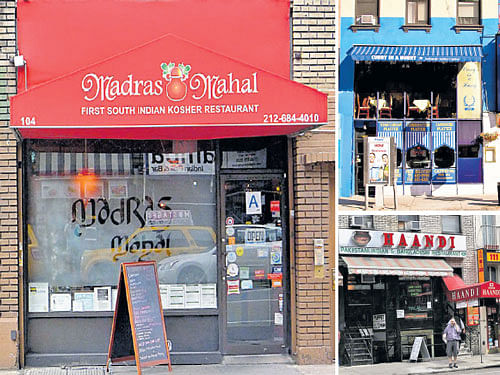 The few restaurants in New York City that offer South Indian fare have interesting backstories.