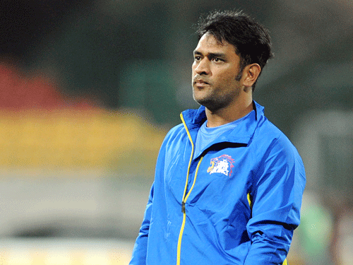 Dhoni, on Friday, made it clear that he was not retiring from international cricket anytime soon. DH File Photo.