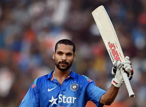 As Sharma showered praises on his teammate, Dhawan urged the Indian fans to gear up some exciting times ahead in next month's big-ticket tournament. pti file photo
