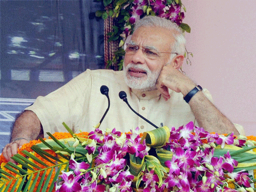 The Prime Minister said while he does not accept such honour, just to visit an institution like BHU is a matter of great pride for him. File photo