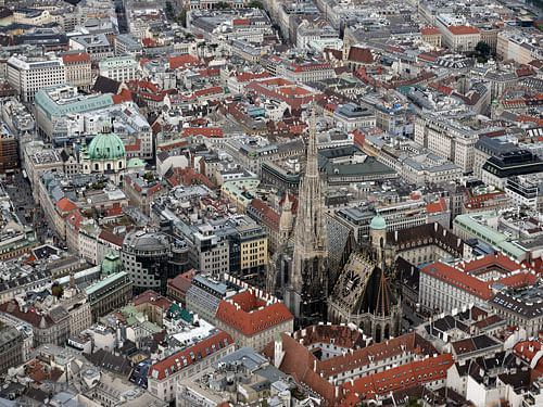 Vienna, a city of nearly 1.8 million people, is the world's best city, followed by Zurich, Auckland, Munich and Vancouver. Reuters